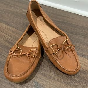 Ralph Lauren Loafers - barely worn. Like new condition - real leather